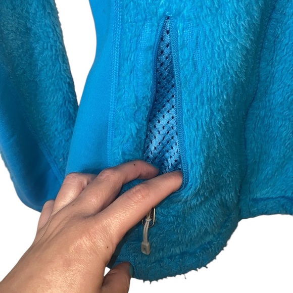 Patagonia Blue Full-Zip Fleece Jacket, Size Small - Picture 7 of 13
